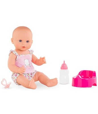 Corolle Dolls Emma Drink & Wet Bath 14#double; Baby Doll