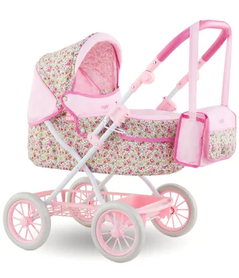 Corolle Dolls Floral Print Carriage for 12#double;-20#double; Baby Doll