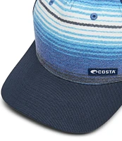 Costa Baja Blue Trucker Hat