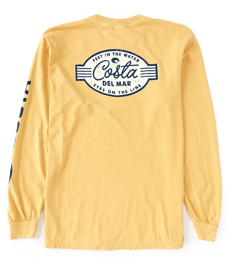 Costa Feet In The Water Long Sleeve Graphic T-Shirt