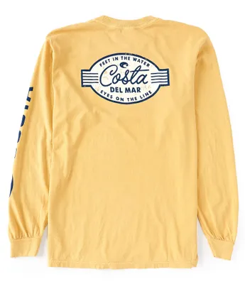 Costa Feet In The Water Long Sleeve Graphic T-Shirt