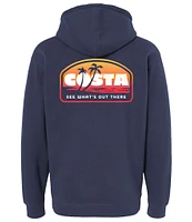 Costa Long Sleeve Some Beach Fleece Graphic Hoodie