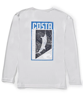 Costa Long Sleeve Tech Finder Graphic T-Shirt