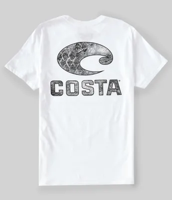 Costa Mossy Oak® Coastal Inshore Short Sleeve Tubular-Knit T-Shirt