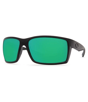 Costa Reefton Blackout Polarized Mirrored Rectangle Sunglasses