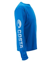 Costa Tech Core Long Sleeve Performance Rashguard Crew Shirt