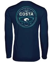 Costa Tech Hauling Long Sleeve Graphic T-Shirt