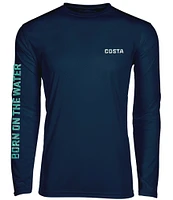 Costa Tech Hauling Long Sleeve Graphic T-Shirt