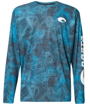 Costa Tech Topographic Long-Sleeve T-Shirt