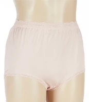 Cotillion Nylon Lace-Trim Brief