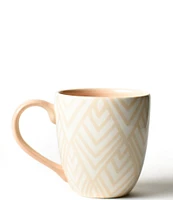 Coton Colors Blush Layered Diamond Mug, Set of 4