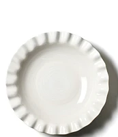 Coton Colors Signature White 13#double; Ruffle Best Bowl