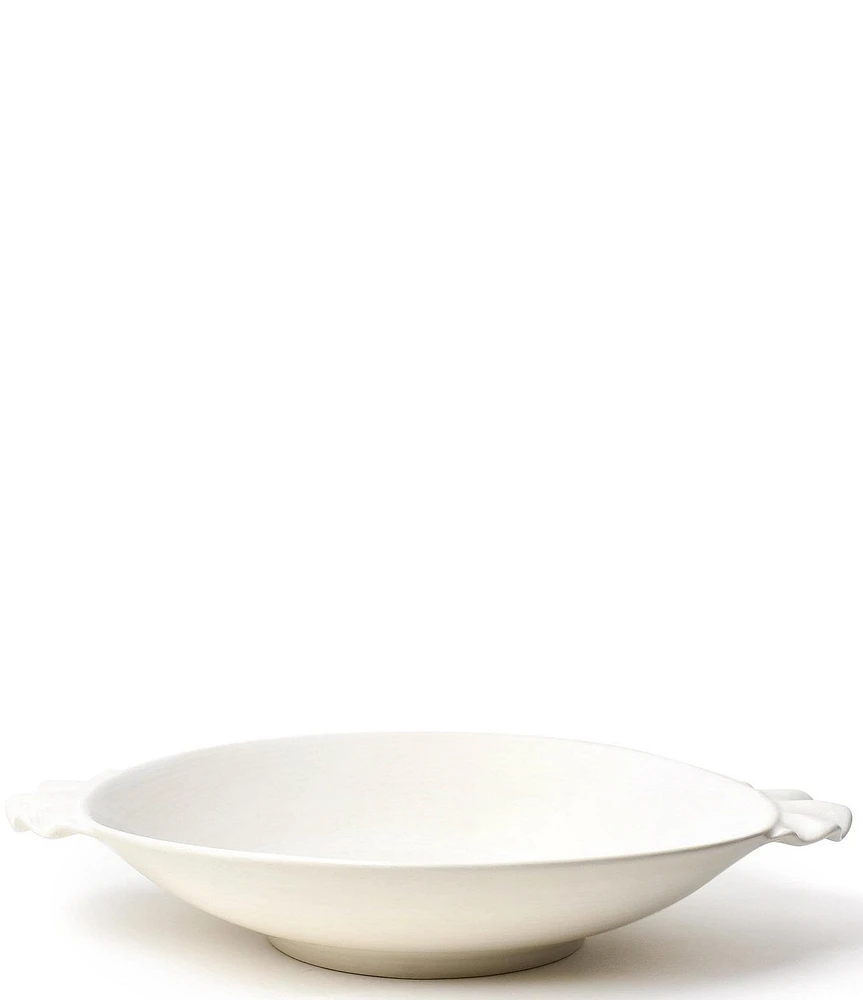 Coton Colors Signature White Ruffle 11#double; Pasta Bowl