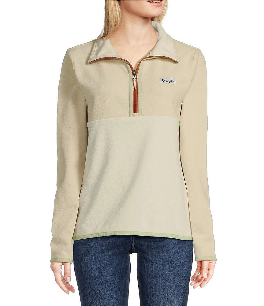 Cotopaxi Amado Color Block Half Zip Fleece Pullover