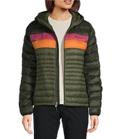 Cotopaxi Fuego Color Block Hooded Down Puffer Jacket