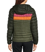 Cotopaxi Fuego Color Block Hooded Down Puffer Jacket