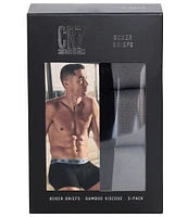 CR7 Bamboo 5.5#double; Inseam Boxer Briefs -Pack