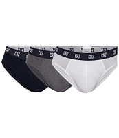 CR7 Basic Cotton Blend Briefs 3-Pack