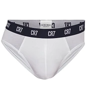 CR7 Basic Cotton Blend Briefs 3-Pack