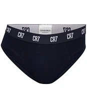 CR7 Basic Cotton Blend Briefs 3-Pack