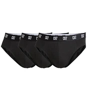 CR7 Basic Cotton Blend Briefs 3-Pack