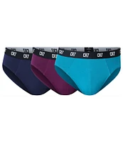 CR7 Basic Cotton Blend Briefs 3-Pack