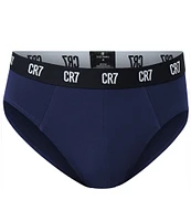 CR7 Basic Cotton Blend Briefs 3-Pack