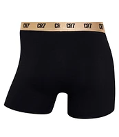 CR7 Cotton Blend .#double; Inseam Boxer Briefs -Pack