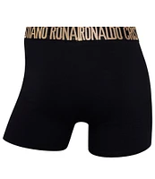 CR7 Cotton Blend .#double; Inseam Boxer Briefs -Pack