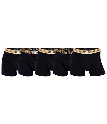 CR7 Gold Collection Travel Pack 3.5#double; Inseam Trunks 5-Pack