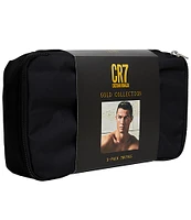 CR7 Gold Collection Travel Pack 3.5#double; Inseam Trunks 5-Pack