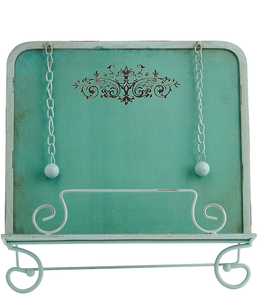 Creative Co Op Farmhouse Distressed Metal Cookbook Holder