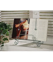 Creative Co Op Farmhouse Distressed Metal Cookbook Holder