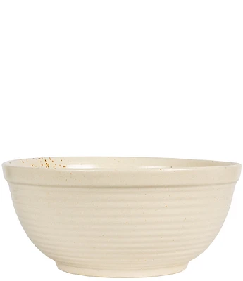 Creative Co Op Farmhouse Stoneware Bowl, Speckled Glaze