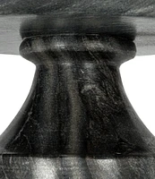 Creative Co Op Marble Footed Pedestal Bowl