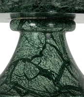 Creative Co Op Marble Footed Pedestal Bowl