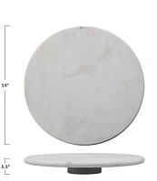 Creative Co Op Marble Lazy Susan