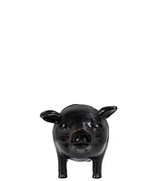Creative Co Op Metal Pig Paper Towel Holder