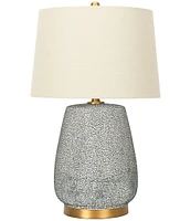 Creative Co Op Textured Stoneware Table Lamp
