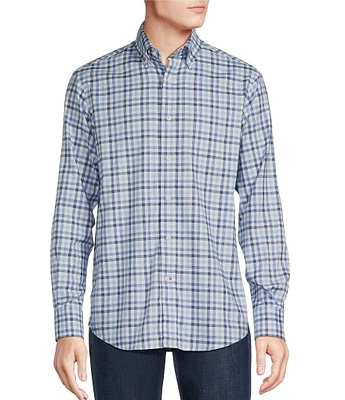 Cremieux Blue Label Long Sleeve Classic Gingham Oxford Woven Shirt