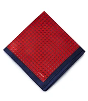 Cremieux 4-Square Woven Silk Pocket Square