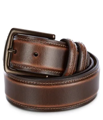 Cremieux 40MM Brown Mountain Leather Belt