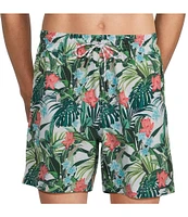 Cremieux All Over Tropical 6#double; Swim Trunks