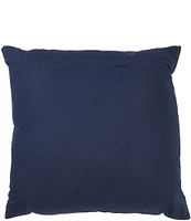 Cremieux Americana Denim Star Square Pillow