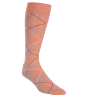 Cremieux Argyle Pattern Crew Dress Socks