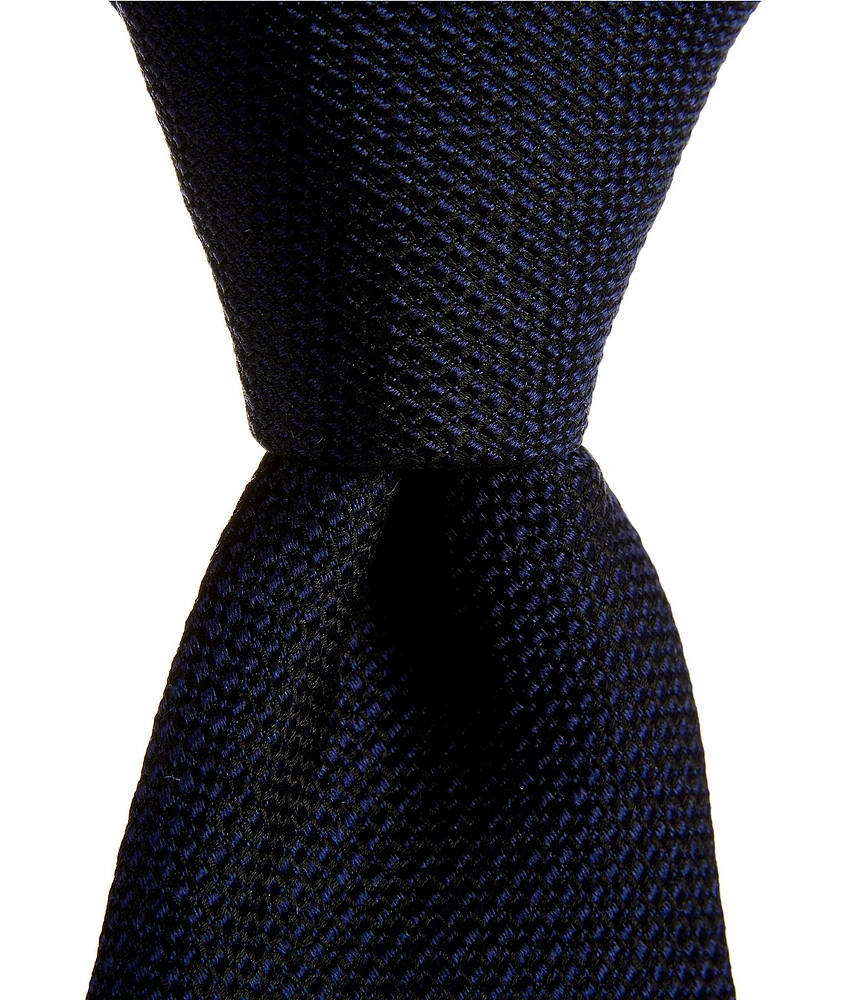 Cremieux Bergs Solid 3 1/4#double; Silk Tie