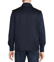 Cremieux Big & Tall Blue Label Quilted Full-Zip Vest