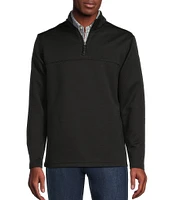 Cremieux Big & Tall Blue Label Textured Quarter-Zip Pullover