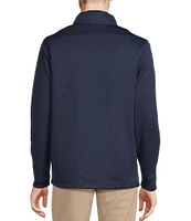 Cremieux Big & Tall Blue Label Textured Quarter-Zip Pullover