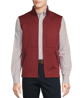 Cremieux Blue Label Big & Tall Textured Knit Vest